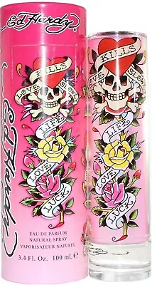 Ed Hardy Love Kills Slowly  EDP 3.4 Oz Perfume Women New • £26.06