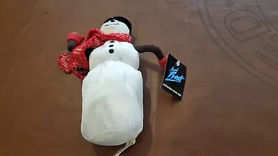 New Warner Bros. Studio Store Jack Frost Snowman 1998 Bean Bag Plush NWT • $8.95