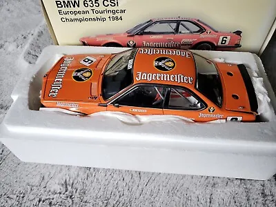 AUTOart Millenium BMW 635 CSi Touringcar Jagermeister 1984 1/18 • $500