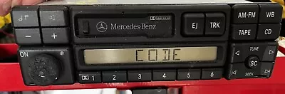 92-99 Mercedes W140 S600 E420 FM AM Radio Audio Cassette Player OEM 0038205986 • $149.99