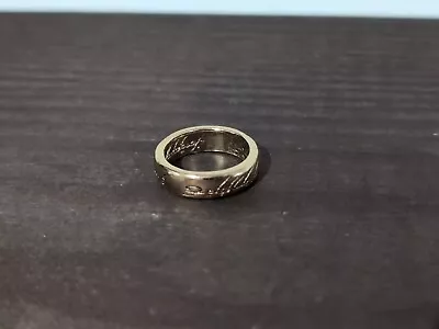 2003 RISK Lord Of The Rings Trilogy Edition Replacement “My Precious” Gold Ring • $10.91