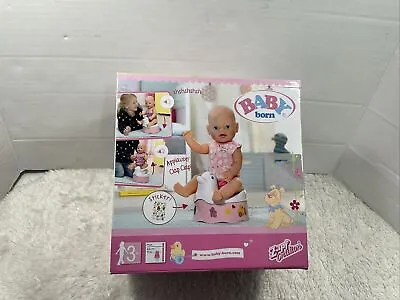 Zapf Creation Baby Born Interactive Potty Toy Brand New And Boxed • £29.25