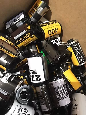 $12.99 • Buy Lot Of 100 Assorted 35mm Empty Film Canisters Cassettes Cartridges Kodak Fuji