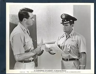 Rock Hudson HANDSOME In A Gathering Of Eagles (1963) ORIGINAL PHOTO 32 • $14.99