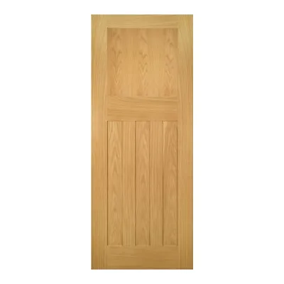 Deanta Cambridge Unfinished Internal Oak Door Internal Door • £86.50
