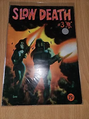 Slow Death No3 Underground Comic Last Gasp 1971 • £7