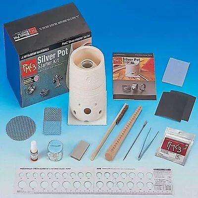 PMC Precious Metal Clay Silver Pot Starter Kit For Rings & Jewelry + Tools Kiln • $122.99