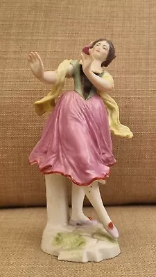 Antique French Paris Porcelain Figurine Of Young Dancing Girl By Samson • £70