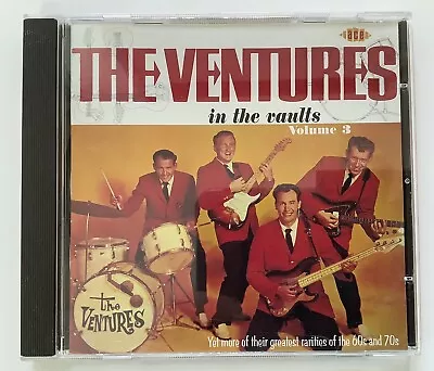 THE VENTURES In The Vaults Volume 3 CD 2005 Ace CDCHD1031 Surf Instro Psych EX • $16.17