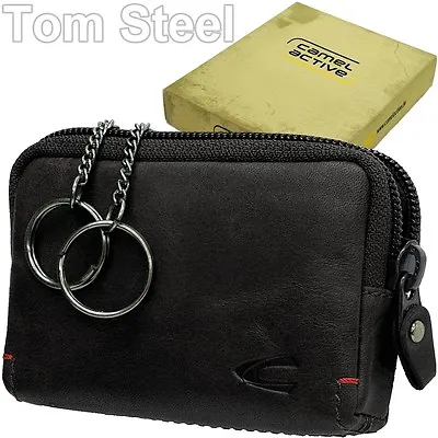 Camel Active Key Case Key Wallet Key Bag Leather New • £40.42