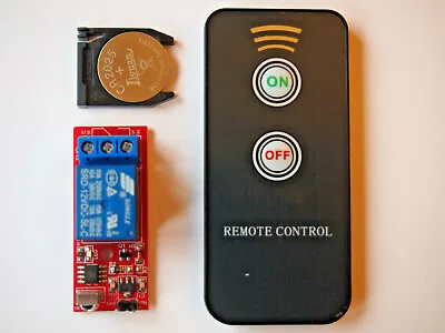 Remote Control Switch Relay Infrared IR Wireless Module  12v UK SELLER • £7.35