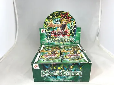 Yugioh Magic Ruler English Booster Box Unlimited With All 36 Sealed Packs • $1775