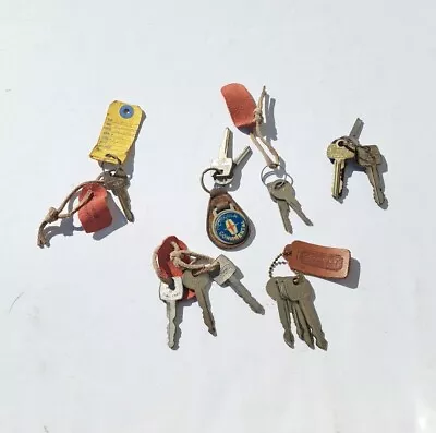 Old FORD Lincoln Mercury Car Keys Ignition? Door? Vintage Unknown Key Lot • $0.99