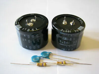 Yaesu FL-2100Z HF Amplifier 150uf/500V HV Power Supply Filter Capacitors • $80.14