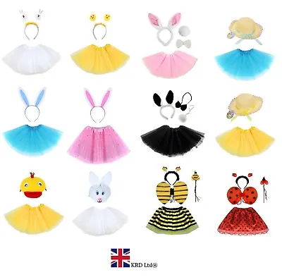 £13.34 • Buy EASTER FANCY DRESS TUTU COSTUME Party Accessory Kids Girls Ladies Animal Gift UK