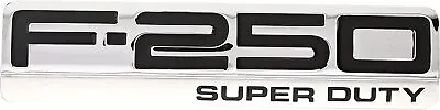 For 2005- 2007 F-250 Super Duty Fender Emblem 3D Badge New (1pcs Chrome Black) • $15.99