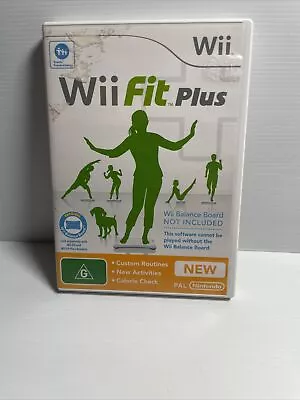 Wii Fit Plus (2009 Nintendo Wii) Complete With Manual • $7