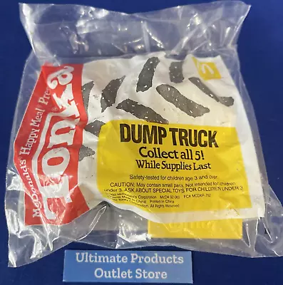McDonalds Tonka Dump Truck Happy Meal Toy 1992 • $6.72