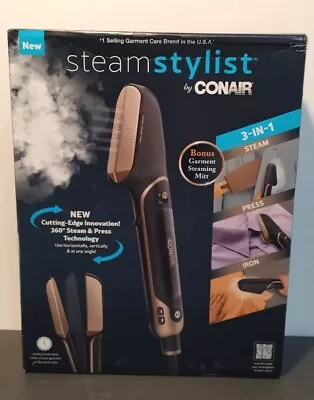 Conair Steam Stylist 3 In 1 Steam Press Iron Model GSP201GD • $42.99