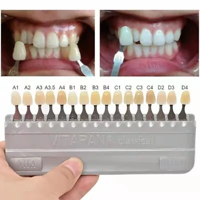Dental VITAPAN Tooth Shade Guide Classical 16 Colours FIRST COPY Teeth Whitening • $17.99