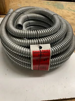 1  X 50' Electri-Flex Reduced Wall Flexible Steel Conduit 455532 5504-24-AN • $89.89