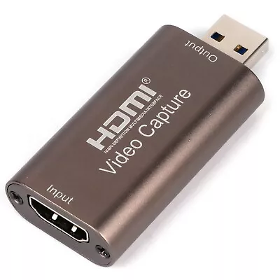 HDMI Video Capture Card Screen Record USB 3.0 1080P Game HD Video Capture Card • £13.64