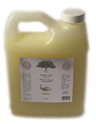 $11.98 • Buy 1 - 32 Oz  EMU OIL   Australian 3 Times REFINED  NATURAL Magic Pure 100 % High Q