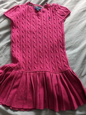 £20 • Buy Beautiful Pink Ralph Lauren Polo Girl's Dress (Age 6)