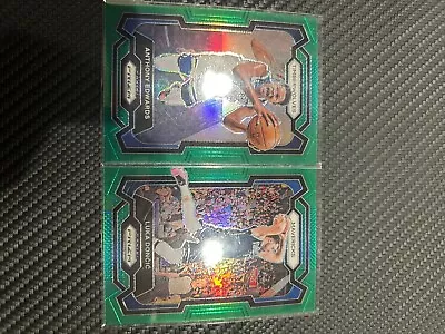 2023-24 Prizm Basketball GREEN PRIZMS With Rookies You Pick • $1.25