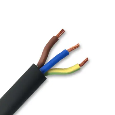 10m - Rubber Cable 4mm 3 Core H07rn-f Ho7rnf Tough Heavy Duty Cable • £43.50