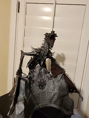 Elder Scrolls V: Skyrim Collector's Edition Alduin Dragon And Base • $12.50