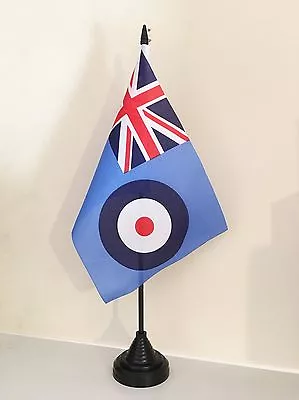 RAF ENSIGN TABLE FLAG 9  X 6  22.5cm X 15cm Flags BRITISH MILITARY AIR FORCE • £6.49