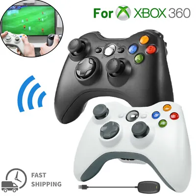 Wireless Remote Controller For Microsoft Xbox 360 Gamepad Game Console Black New • $22.99