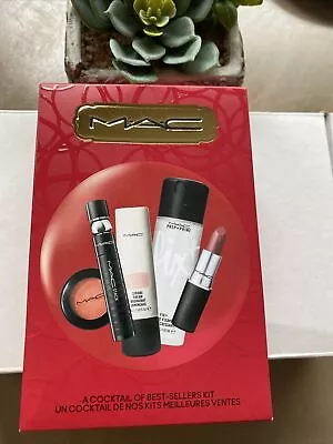 MAC Cosmetics Holiday Cocktail Best-Sellers Kit Stack Prep+Prime Strobe Cream • $78.88