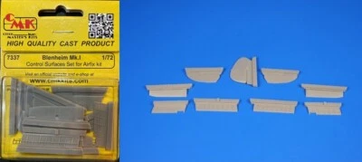 £5.99 • Buy CMK RESIN 1/72 Blenheim Mk.I Control Surfaces Detail Set For Airfix Kit