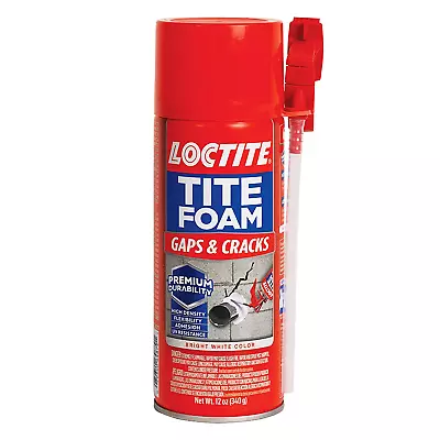 Tite Foam Gaps & Cracks Spray Foam Sealant Polyurethane Insulation 12 Fl Oz Can • $14.85