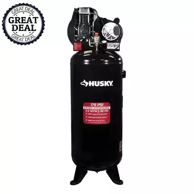 Oil Lubed Belt Drive Stationary Electric Air Compressor 175 PSI 60 Gal. Tools  • $917.99