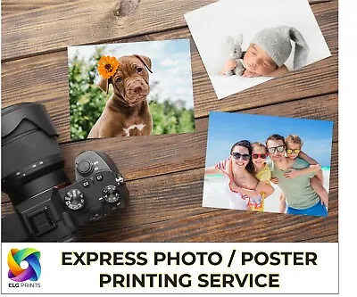 £5 • Buy Photo Poster Retro Style Print Printing Service Personalised Buy 2 Get 1 Free