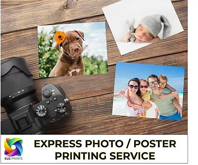 Photo Poster Retro Style Print Printing Service Personalised Buy 2 Get 1 Free • £9