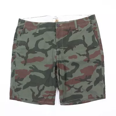 Dockers Men's 9  Camo Shorts Cotton Blend Stretch Size 36 • $14.24
