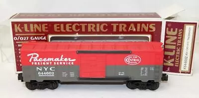 K-Line K-644602 New York Central Pacemaker Boxcar Classic Die Cast Sprung Trucks • $29.95