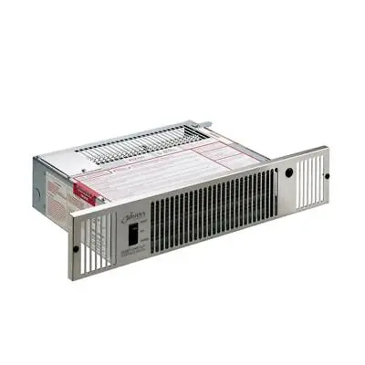 Quiet One 2000 Hydronic Kickspace Heater 9785 BTU Stainless Steel Not Electric • $345.38
