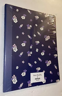 Vera Bradley Composition Notebook Deep Night Paisley 160 Pgs 7.5” X 9.75”NIP • $10.50