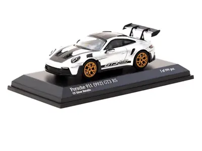 MINICHAMPS X Tarmac Works 1/64 Porsche 911 (992) GT3 RS Porsche Racing Silver • $33.40