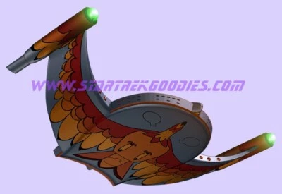 $6.49 • Buy Star Trek: The Original Series VINYL Decal / Sticker ROMULAN BIRD-OF-PREY Mint!