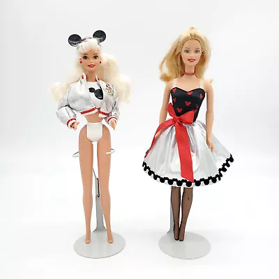 Barbie Walt Disney World 25th & 30th Anniversary Vintage Doll Lot Loose Figures • $17