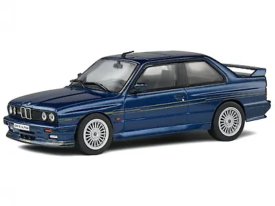 BMW E30 Alpina B6 3.5 S 1989 Blue Diecast Model Car S4312001 Solido 1:43 • $39.90