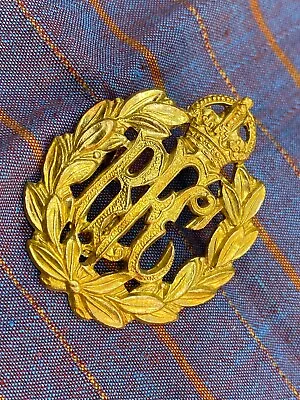 Original WW1 British RFC Royal Flying Corps Brass Cap Badge • $38.18