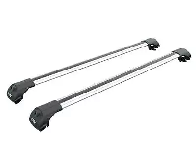 For Mercedes GLS/GL (X166) 2012-19 Roof Rack Cross Bars Raised Rail Alu Silver • $149