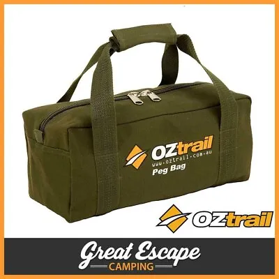 OZtrail Canvas Tent Peg Bag • $32.90